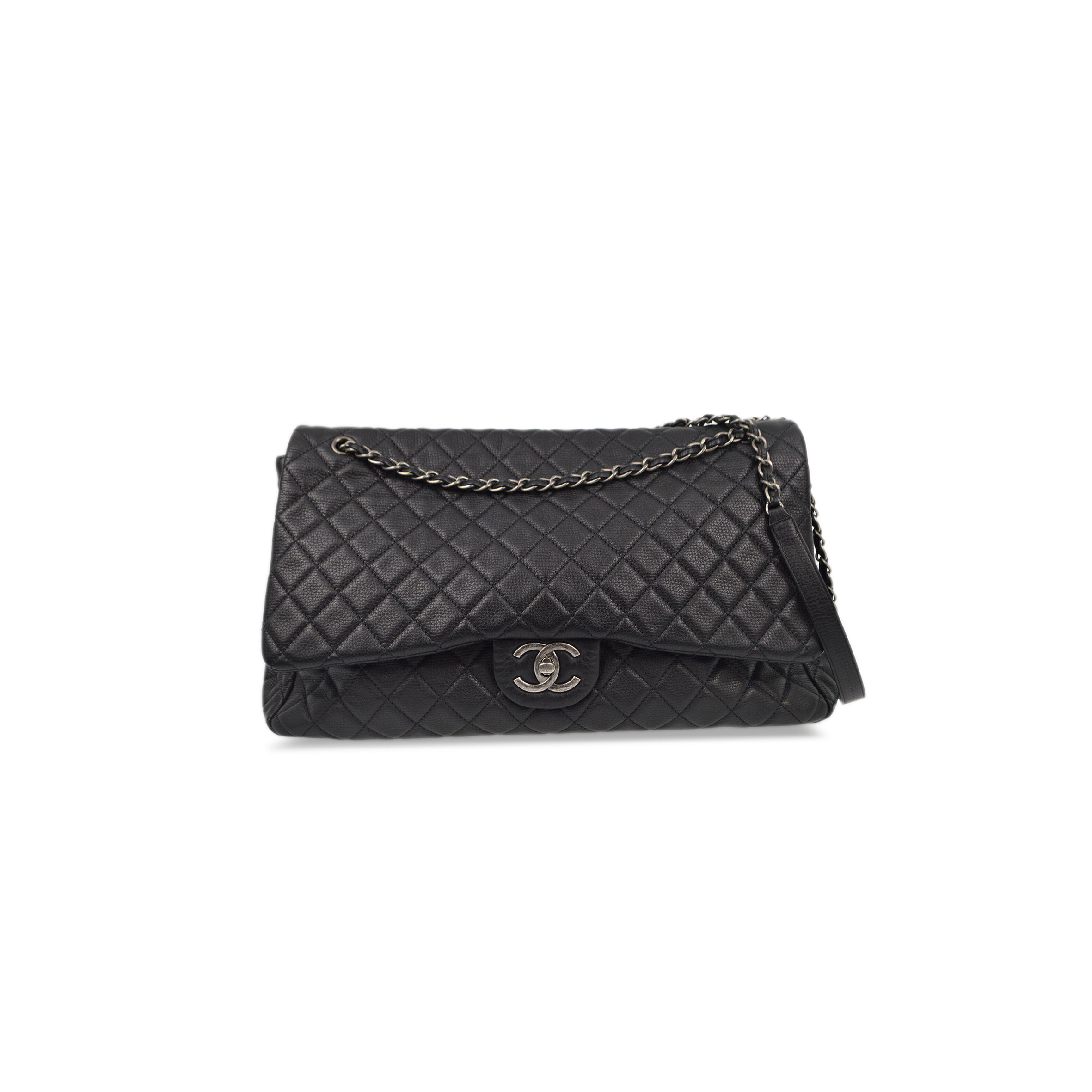 CHANEL SINGLE FLAP SHOULDER BAG (46.6*29*17cm) 